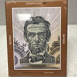 Clarkston Potter Abraham Lincoln Presidential Puzzle Mint (Mark Wagner)
